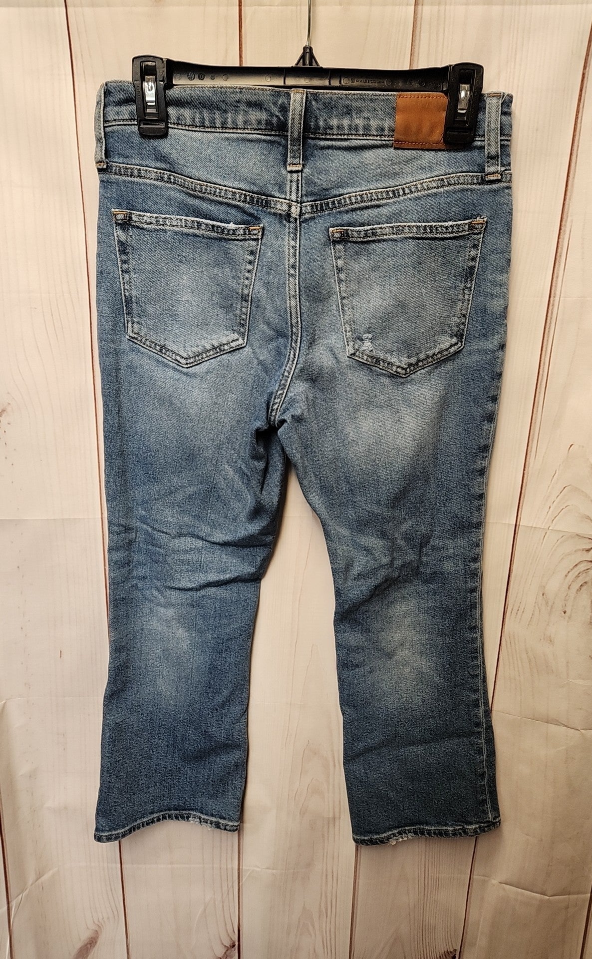J Crew Women's Size 26 (1-2) Petite Blue Jeans Boot Crop