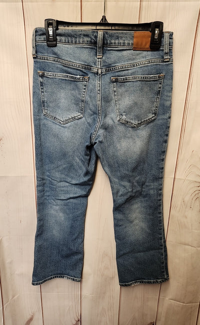 J Crew Women's Size 26 (1-2) Petite Blue Jeans Boot Crop