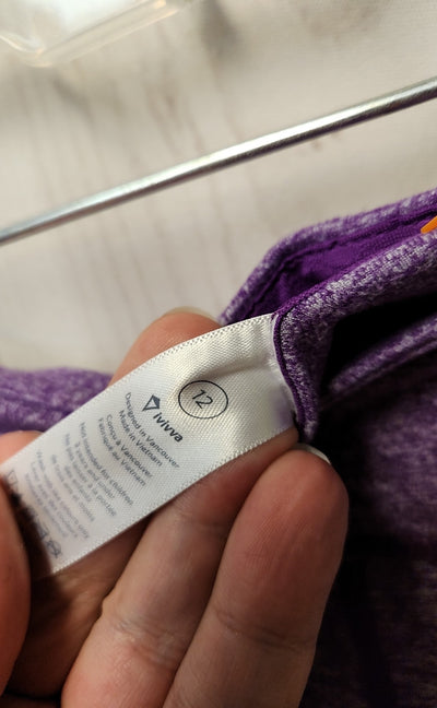 Ivivva - Lululemon Girl's Size 12 Purple Leggings