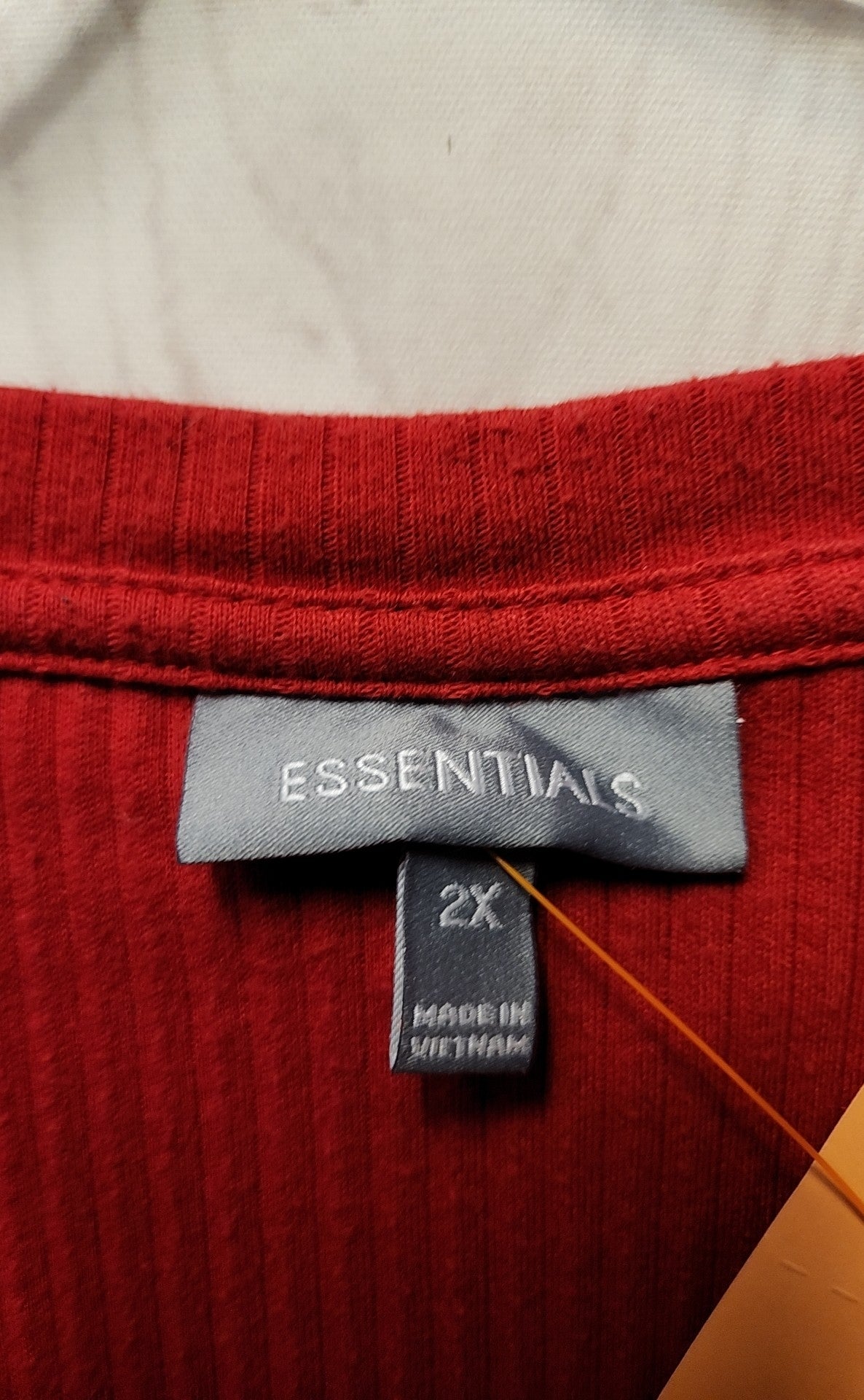 Essentials Women's Size 2X Red Sweater