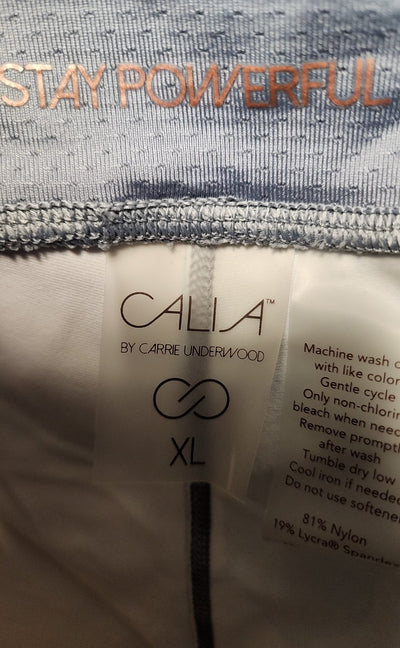 Calia Women's Size XL Blue Floral Leggings