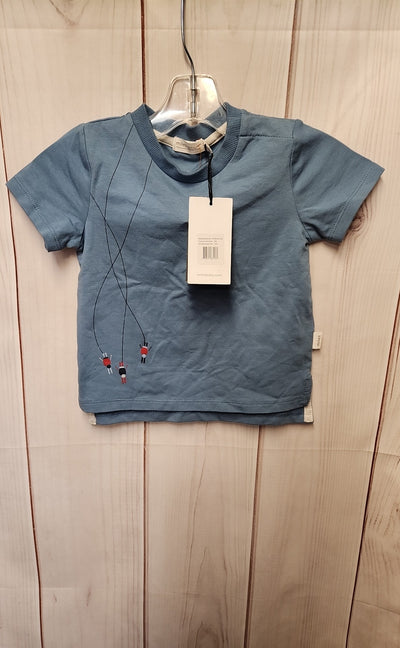 NWT Miles Boy's Size 18 Months Blue Shirt