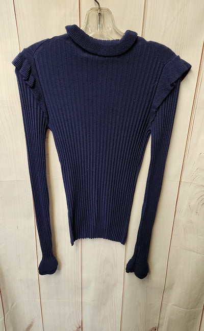Marie Oliver Women's Size XS Navy Long Sleeve Top