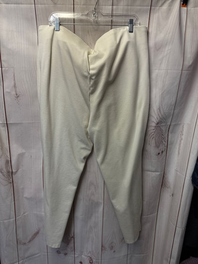 Rafaella Women's Size 3X White Pants
