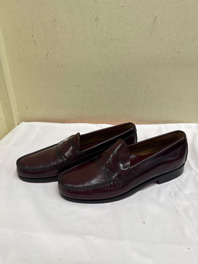 GH Bass Men's Size 9-1/2 Maroon Shoes