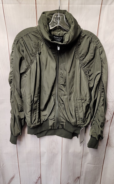 NWT Athleta Women's Size S Green Jacket