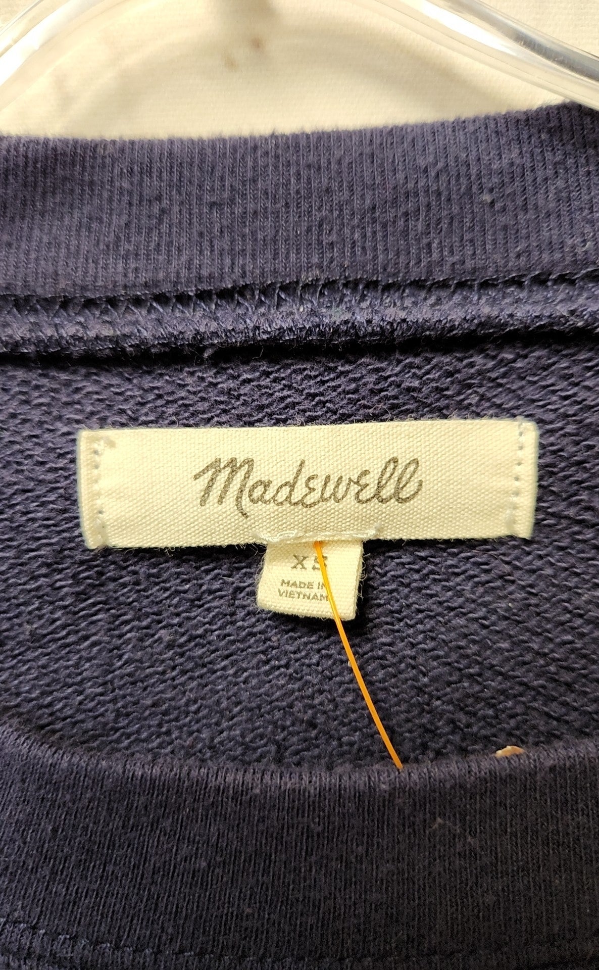 Madewell Women's Size XS Navy Sweatshirt