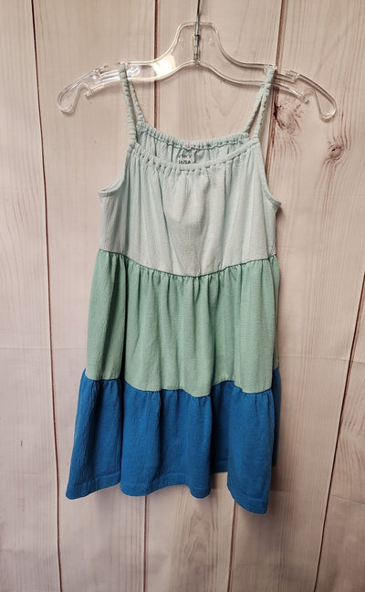 Carters Girl's Size 5 Blue Dress