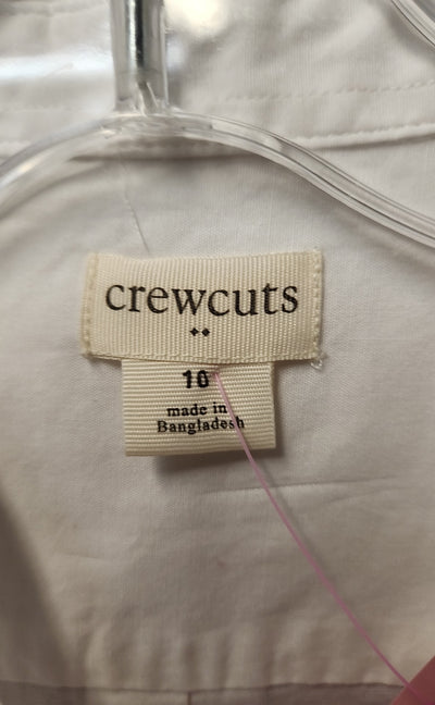 Crewcuts Girl's Size 10 White Shirt