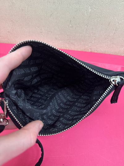Steve Madden Black Wristlet