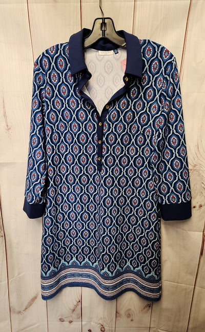 Cabanalife Women's Size M Blue Dress
