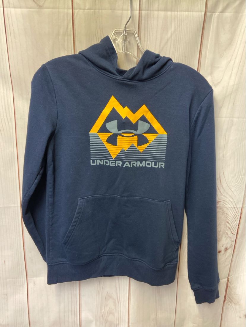 Under Armour Boy's Size 14/16 Navy Sweatshirt