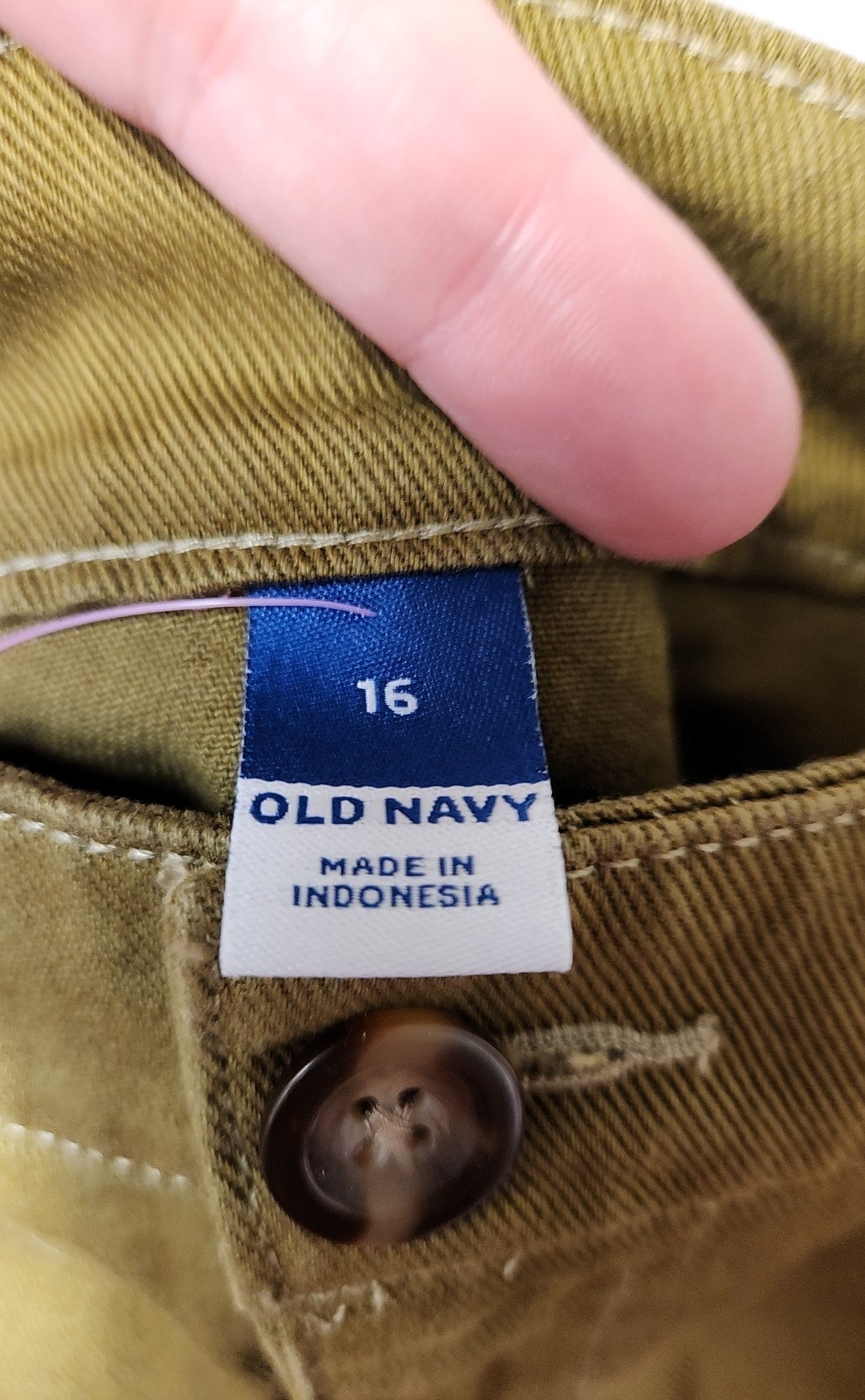 Old Navy Women's Size 16 Olive Green Skirt