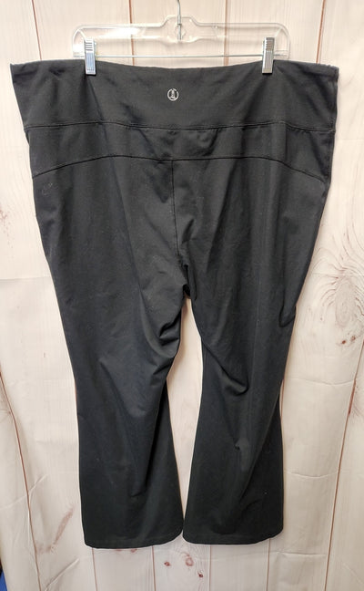 Lands End Women's Size 3X Black Leggings