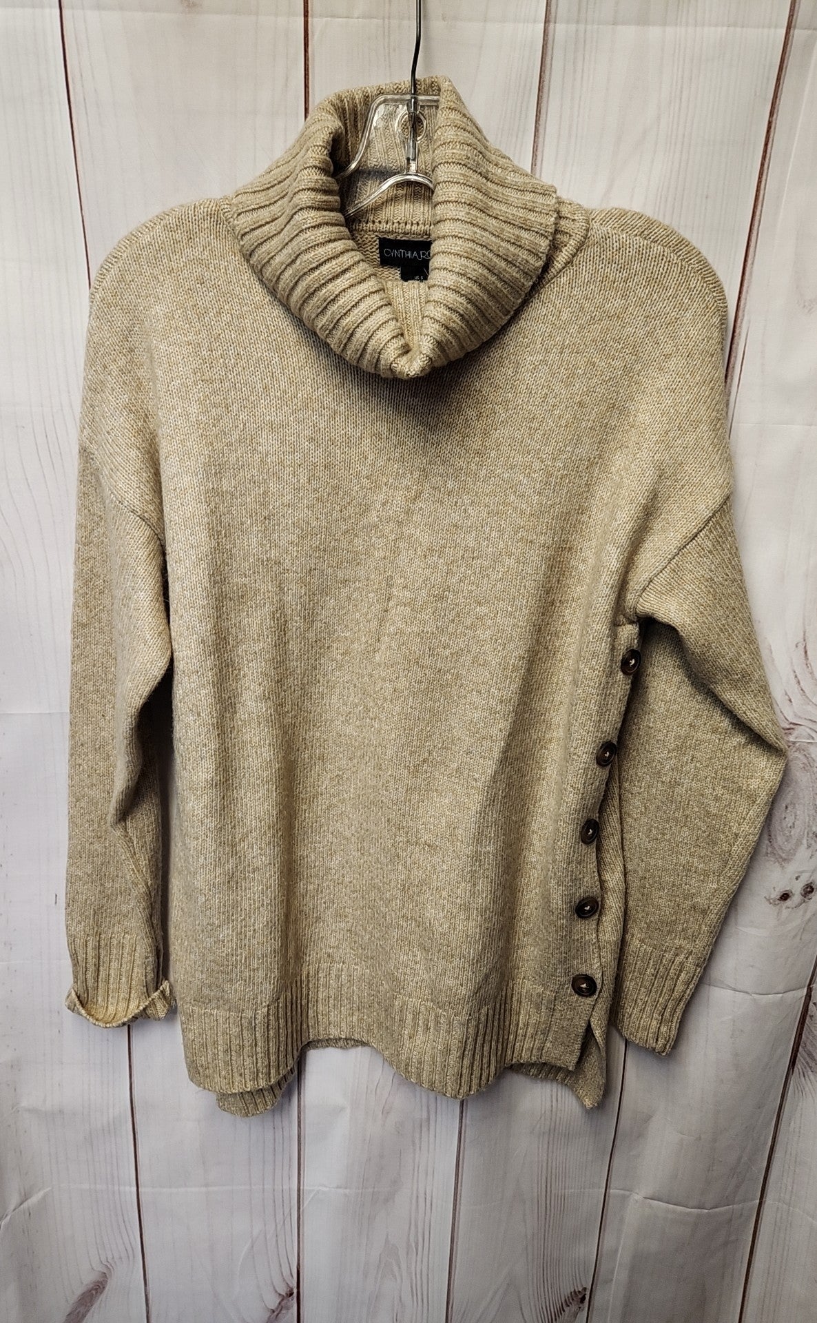 Cynthia Rowley Women's Size S Tan Sweater