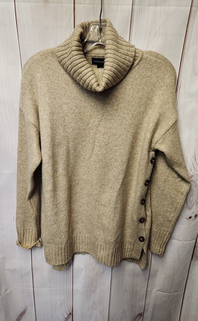 Cynthia Rowley Women's Size S Tan Sweater