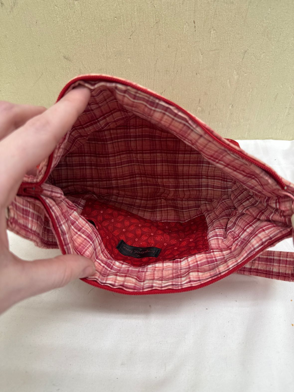 Leap Frog Lane Red Purse Bag