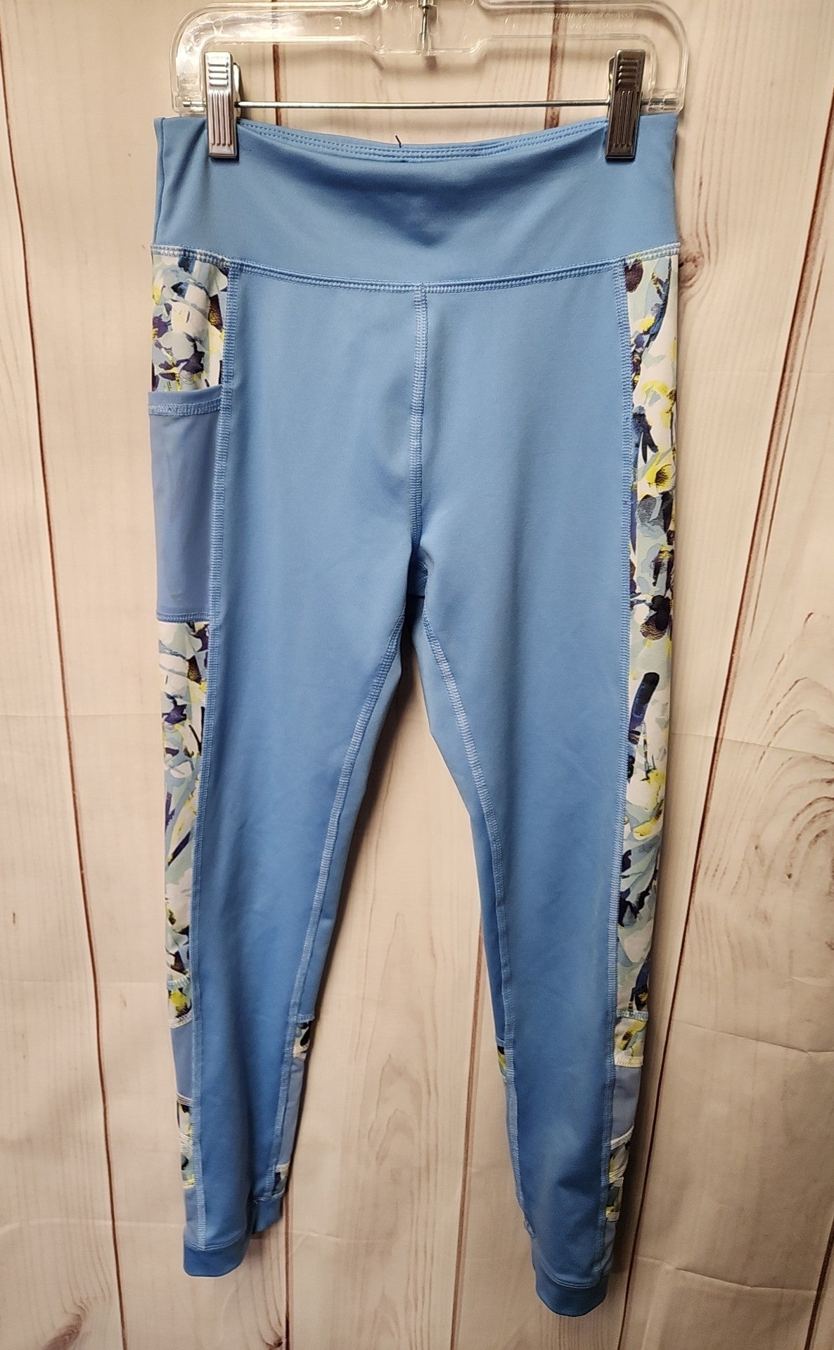Tek Gear Girl's Size 10/12 Blue Leggings