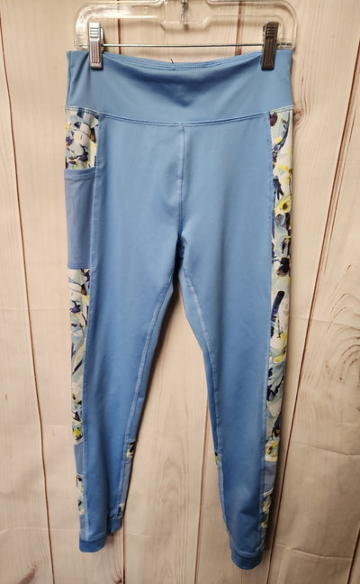Tek Gear Girl's Size 10/12 Blue Leggings