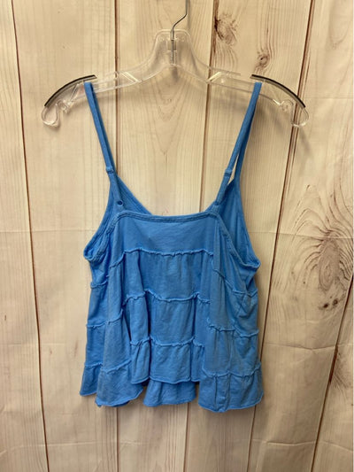 American Eagle Women's Size S Blue Sleeveless Top