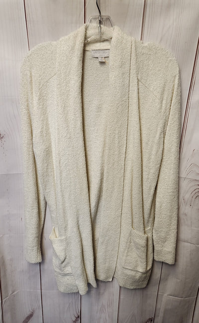 Barefoot Dreams Women's Size M White Cardigan