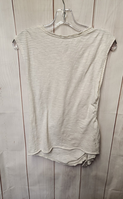 Pilcro Women's Size XS White Sleeveless Top