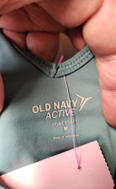 Old Navy Women's Size M Green Active Top