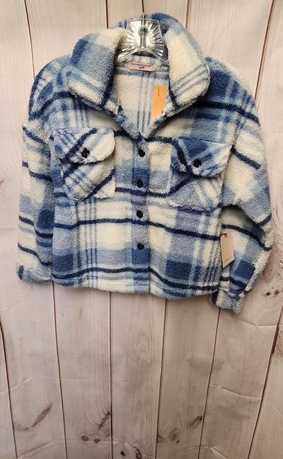 SincerelyJules Girl's Size 7/8 Blue Jacket