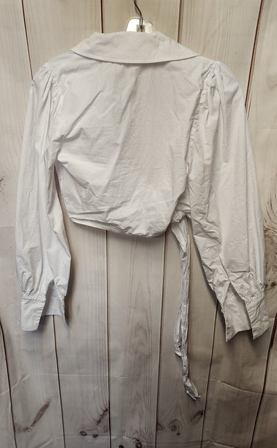 Le Lis Women's Size S White Long Sleeve Top