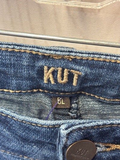 Kut from the Kloth Women's Size 28 (5-6) Long Blue Jeans Straight Leg