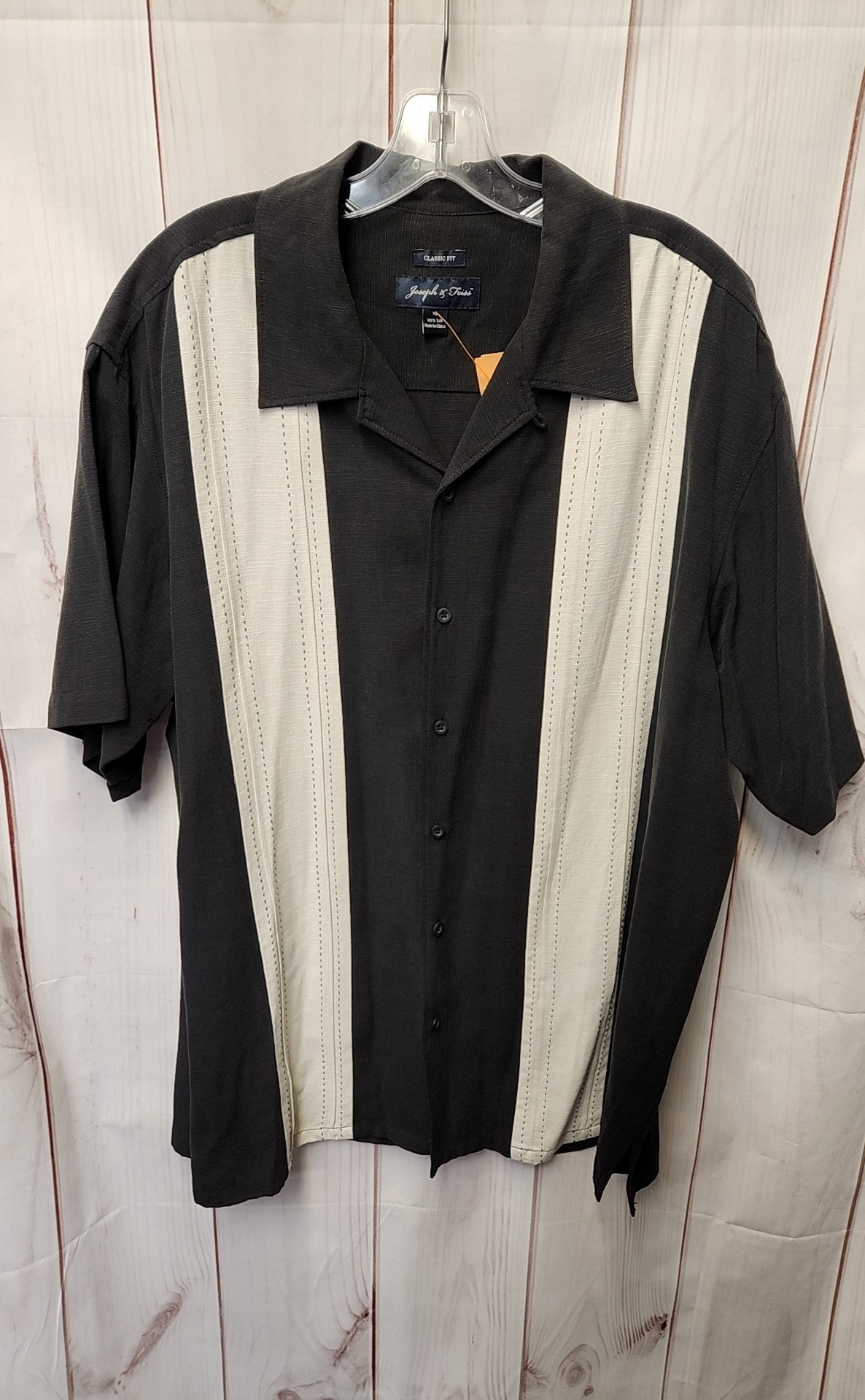 Joseph & Feiss Men's Size XL Black Shirt