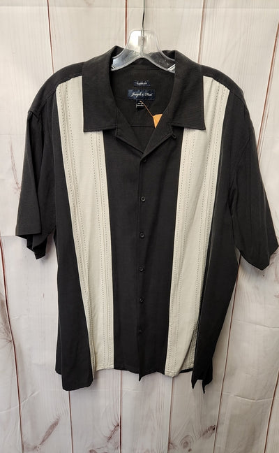 Joseph & Feiss Men's Size XL Black Shirt