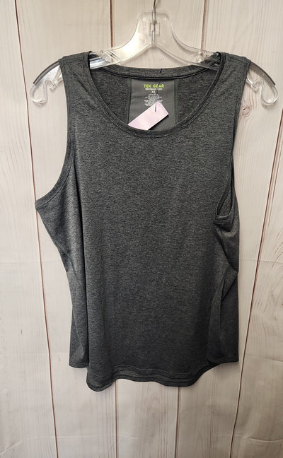 Tek Gear Women's Size XL Gray Sleeveless Top