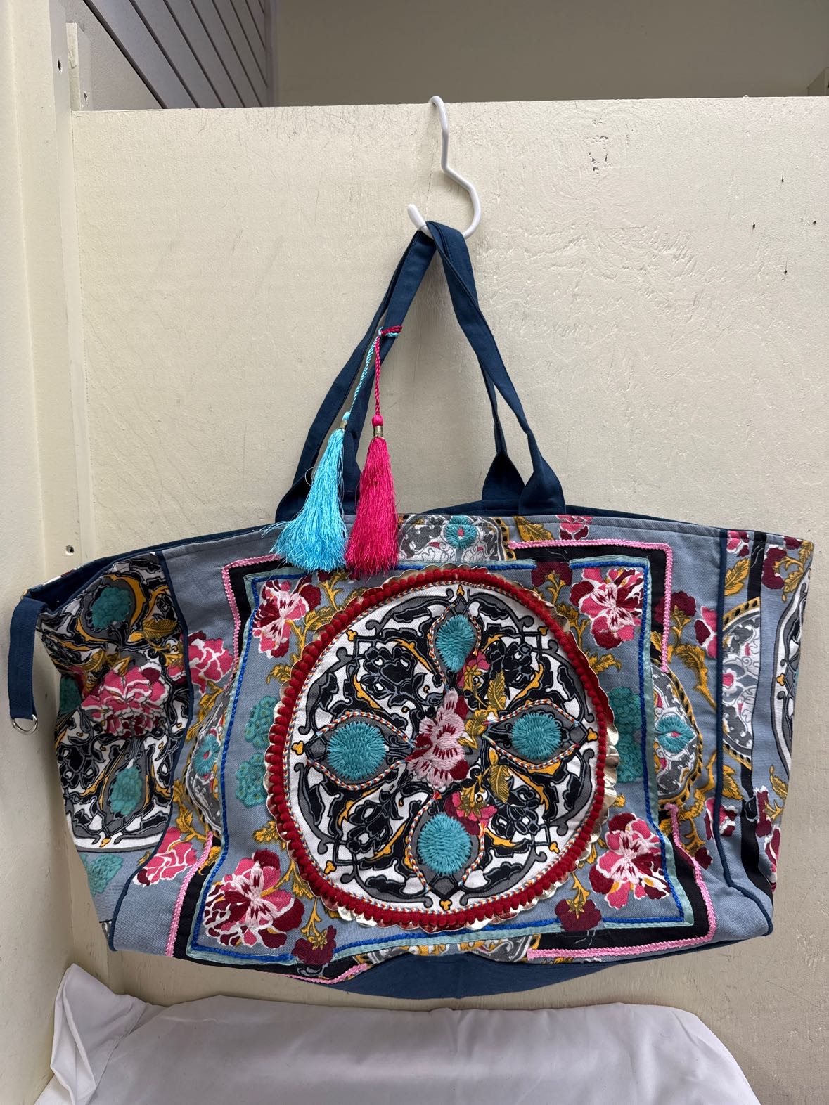 Debbie Kayz Multi-Color Tote Bag