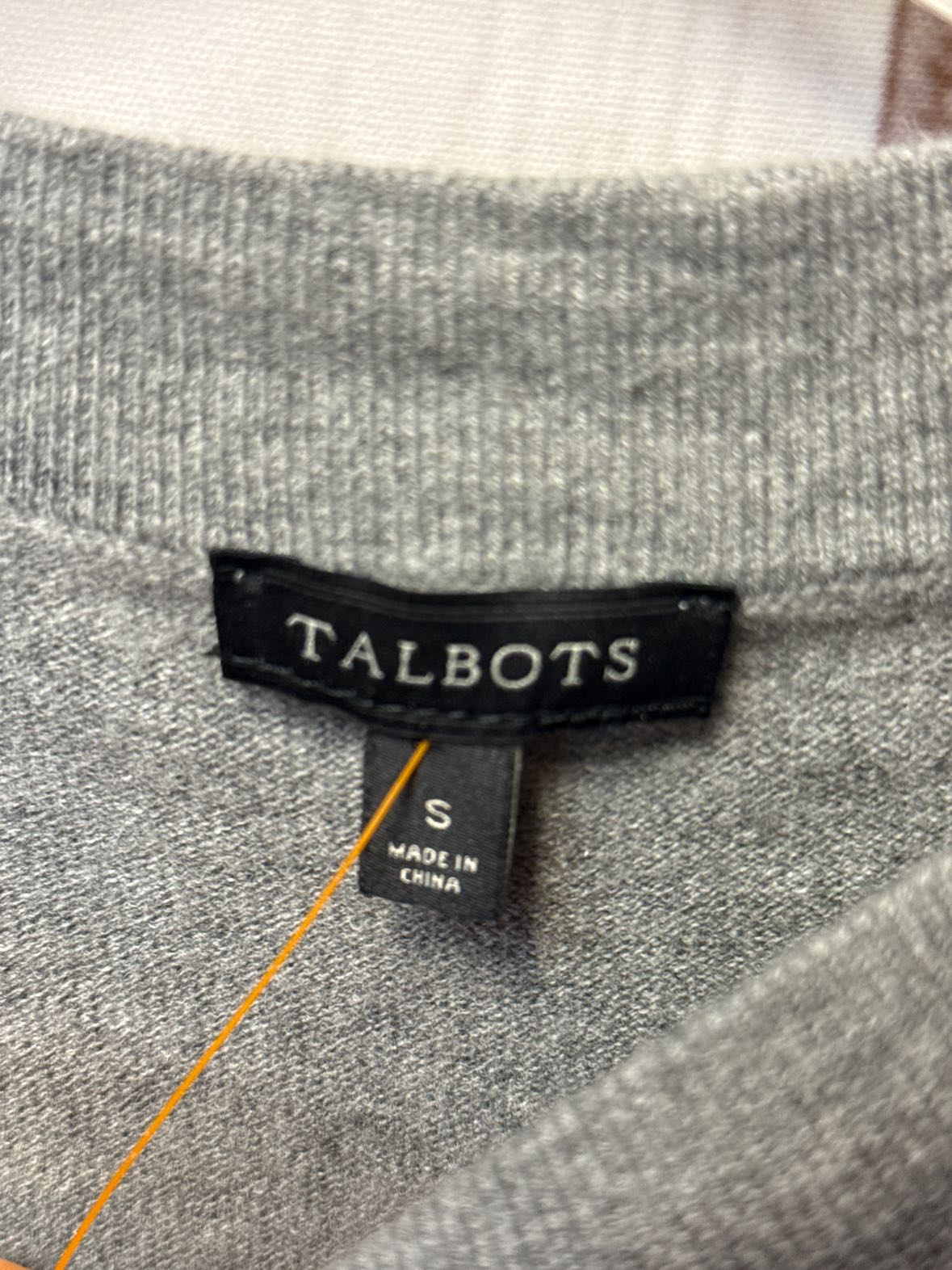 Talbots Women's Size S Gray Holiday Sweater
