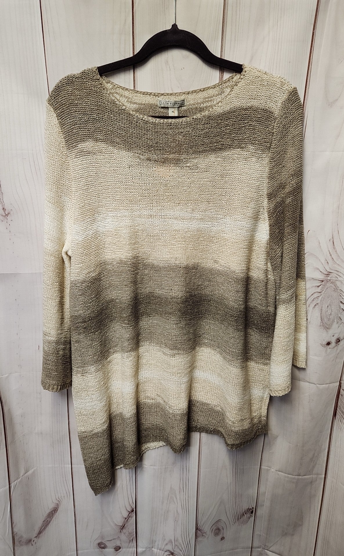 Dana Buchman Women's Size XL Brown Sweater