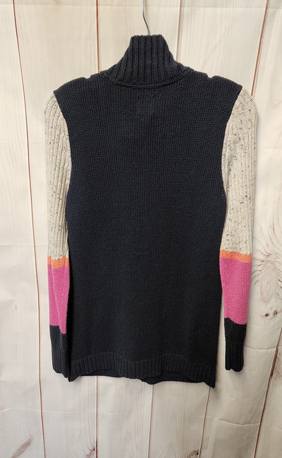 Nic & Zoe Women's Size XS Navy Full Zip Sweater