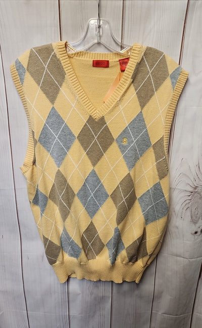 Izod Men's Size L Yellow Vest