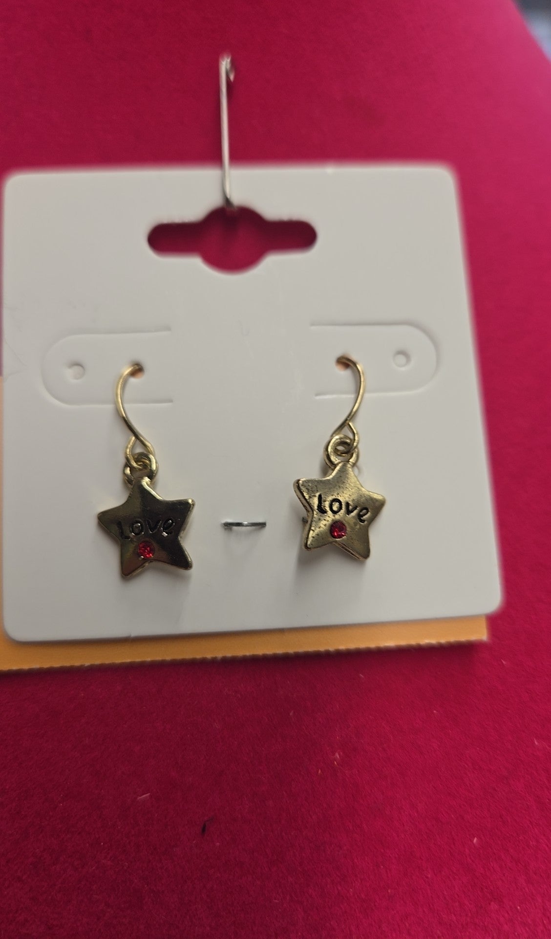 Gold Star Earrings