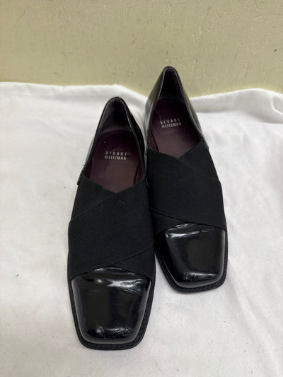 Stuart Weitzman Women's Size 7-1/2 Black Flats Shoes