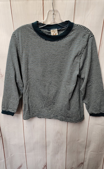 Home Grown Women's Size M Teal 3/4 Sleeve Top