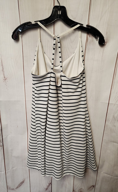Abercrombie & Fitch Women's Size M Tall White & Black Dress