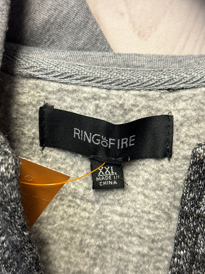 Ring Of Fire Men's Size XL Gray Jacket