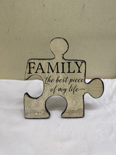 Puzzle Piece Wall Hanging