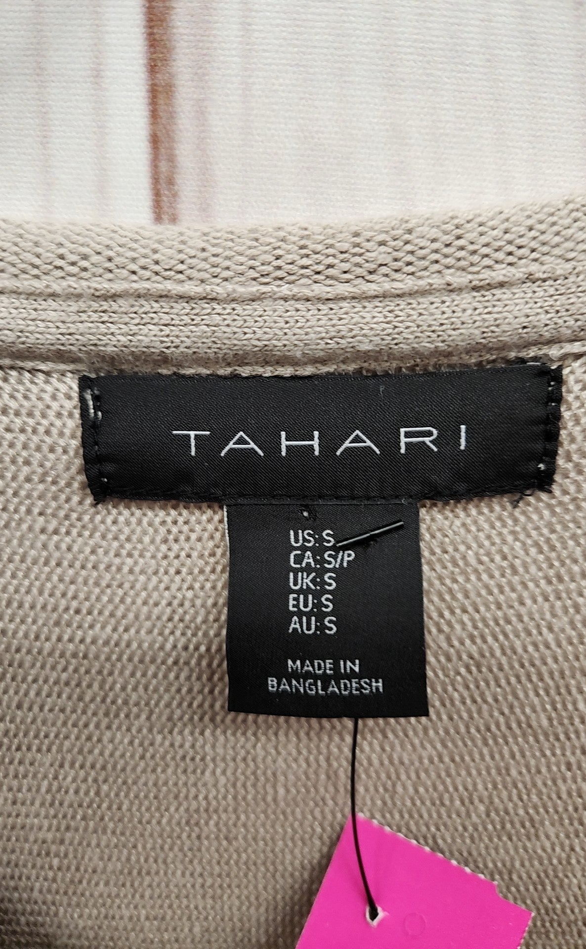 Tahari Women's Size S Brown Sweater