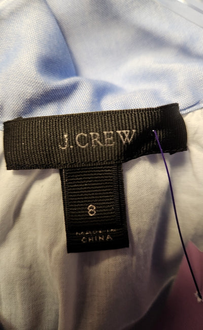 J Crew Women's Size 8 Blue Dress