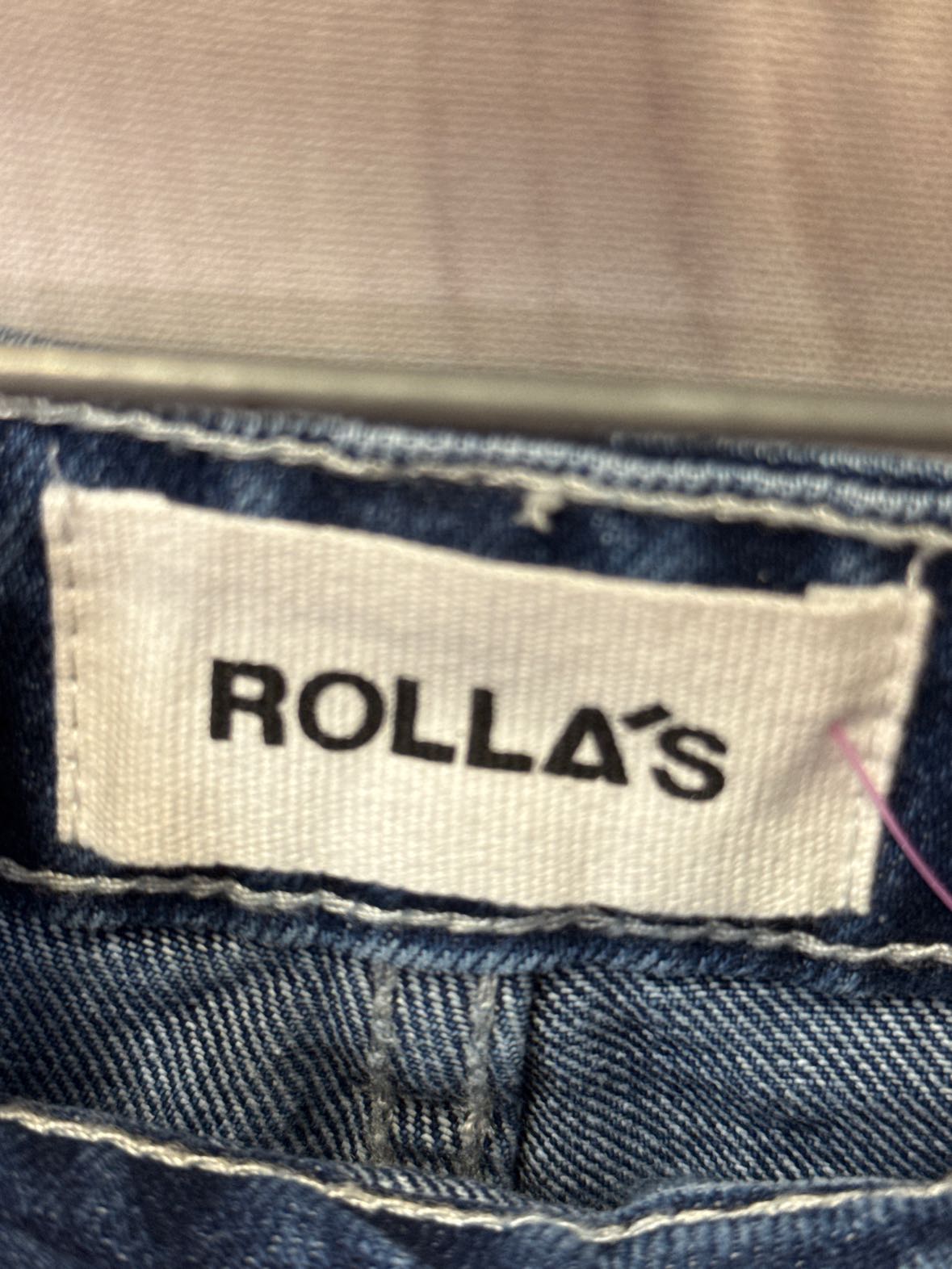 Rolla's Women's Size 25 (0) Blue Shorts Dusters High Rise Slim