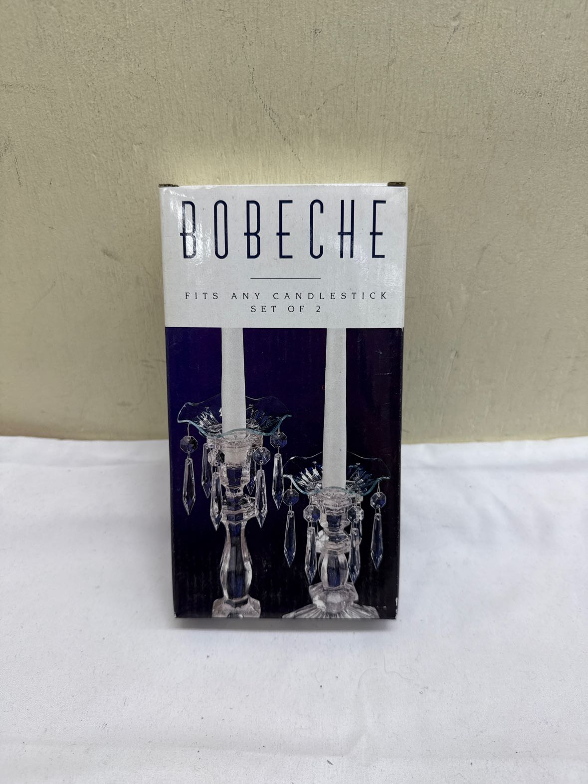 NIB Bobeche Fits Any Candlestick Misc. Accessory Candleholder(s)