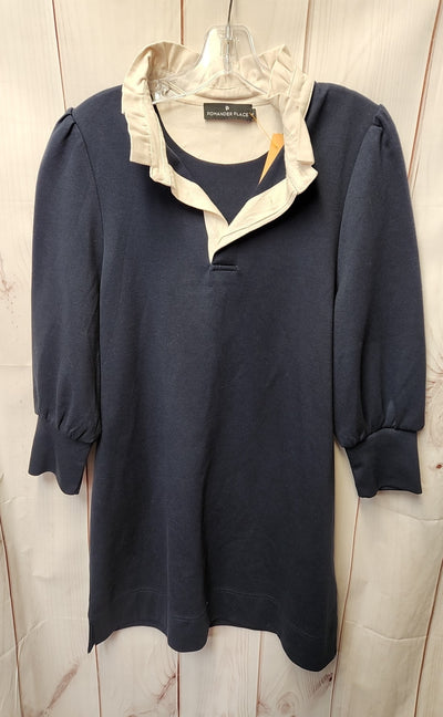Pomander Place Women's Size M Navy Dress