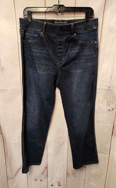 Gloria Vanderbilt Women's Size 32 (13-14) Blue Jeans High Rise Straight